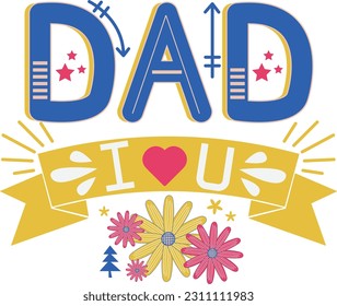 Happy Father's Day Card Typeface Symbol Sticker Art