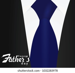 Happy Father's day card. vector illustration