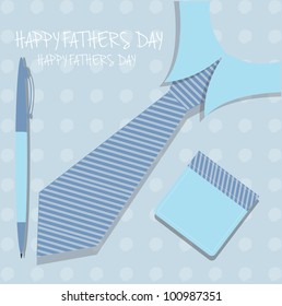 happy fathers day card/background