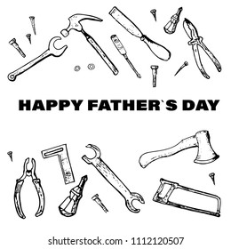 Happy Father's Day celebration concept