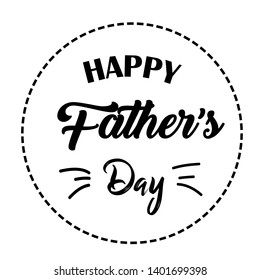 Happy Father's Day Celebration Vector Template Design Illustration