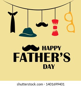 Happy Father's Day Celebration Vector Template Design Illustration