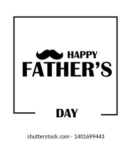 Happy Father's Day Celebration Vector Template Design Illustration