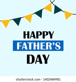 Happy Father's Day Celebration Vector Template Design Illustration