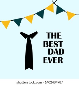 Happy Father's Day Celebration Vector Template Design Illustration