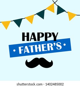 Happy Father's Day Celebration Vector Template Design Illustration
