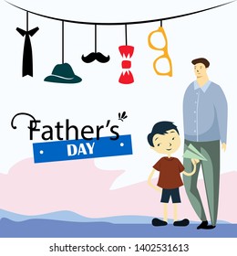 Happy Father's Day Celebration Vector Template Design Illustration