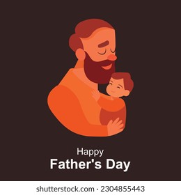 Happy Father's Day Celebration Vector Design