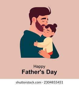 Happy Father's Day Celebration Vector Design