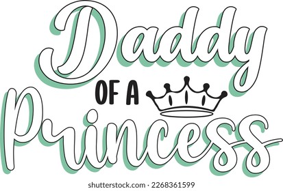 Happy Father's Day Colorful Groovy Graphics with Funny Saying on White Background. Cute Print Ready Template for Clothing and Apparel Printing.
