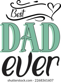 Happy Father's Day Colorful Groovy Graphics with Funny Saying on White Background. Cute Print Ready Template for Clothing and Apparel Printing.