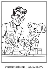 
Happy Father's Day Coloring Pages