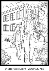 
Happy Father's Day Coloring Pages