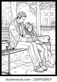 
Happy Father's Day Coloring Pages