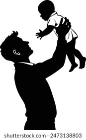 Happy Father's day complete editable color