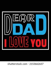 HAPPY FATHER'S DAY CREATIVE T SHIRT DESIGN