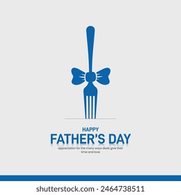 Happy Father's Day creative templates for poster, cover, banner, social media post, post card design etc. Concept of Father's day. Fathers day day creative theme. Restaurant Chefs and pizza concept.