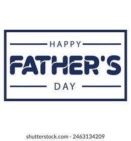 Happy Father's Day. Dad is like a big tree in the shade of which we are all free. My father is my hero. Dad and the kids are playing. Yellow background silhouette man. Vector Illustration art.