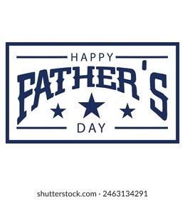 Happy Father's Day. Dad is like a big tree in the shade of which we are all free. My father is my hero. Dad and the kids are playing. Yellow background silhouette man. Vector Illustration art.