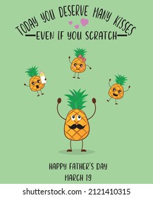 Happy father's day : daddy you scratch