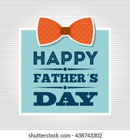 happy fathers day design 