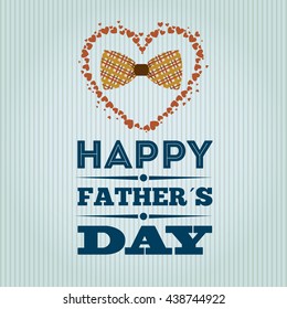 happy fathers day design 