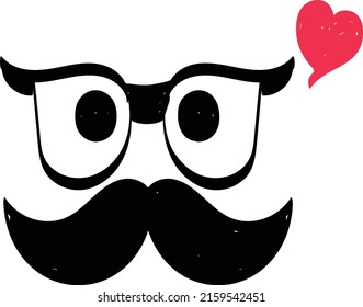 Happy Fathers Day. Design for print or use as poster, card, flyer or T Shirt