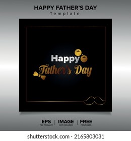 Happy Father's Day Design Template