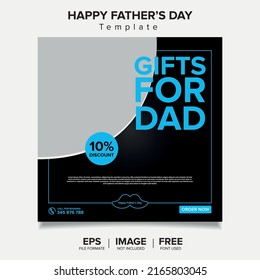 Happy Father's Day Design Template