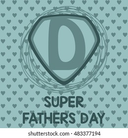 Happy father's day design template
