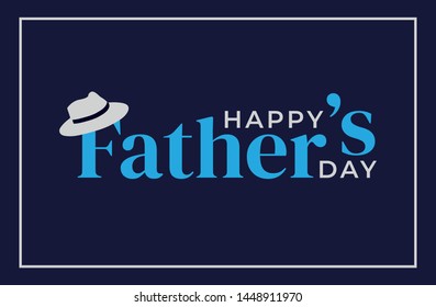 Happy Father's Day design vector 