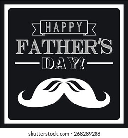 happy fathers day design, vector illustration eps10 graphic 