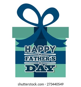 happy fathers day design, vector illustration eps10 graphic 