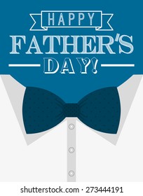 happy fathers day design, vector illustration eps10 graphic 