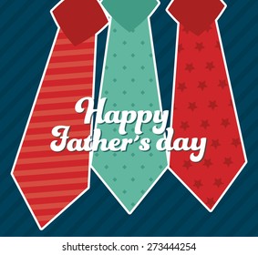 happy fathers day design, vector illustration eps10 graphic 