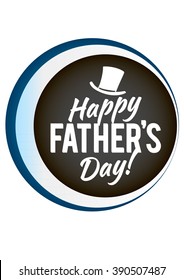 Happy Father's Day Design  vector. An illustration of  style Father's Day Designs on the light background