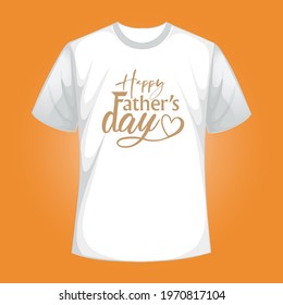 Happy Father's Day Design Vintage style father day t-shirt design. Best for party greetings cards, t-shirt, mug, banner, poster Vector illustration