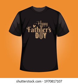 Happy Father's Day Design Vintage style father day t-shirt design. Best for party greetings cards, t-shirt, mug, banner, poster Vector illustration