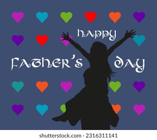 Happy Father's Day Doughter and dady