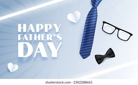 happy father's day event card to celebrate the special bond vector 