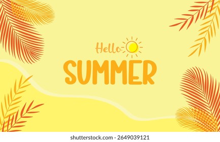 Happy Father's Day flat vector illustration, father and child joyful moment illustration