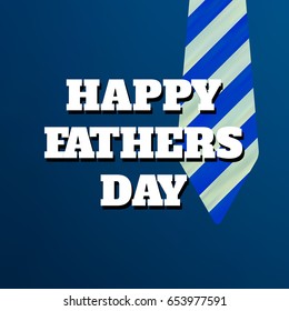 Happy Fathers Day flyer, banner or poster, Fathers Day, Best Dad