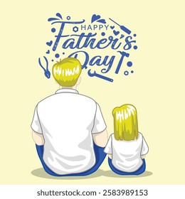happy fathers day for gift card, greeting card
