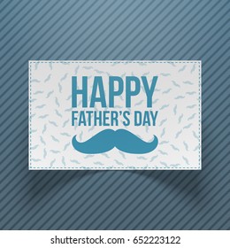 Happy Fathers Day Gift Card Template