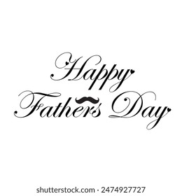 Happy Father's Day Gift Vector illustrator 