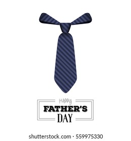 Happy father's day graphic design, Vector illustration