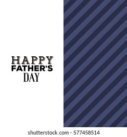 Happy father's day graphic design, Vector illustration