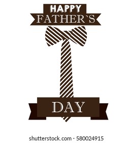 Happy fathers day graphic design, Vector illustration