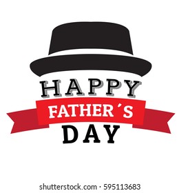 Happy fathers day graphic design, Vector illustration