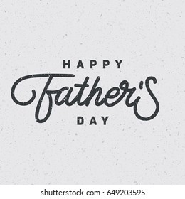 Happy Fathers Day Greeting Background Vintage Stock Vector (Royalty ...